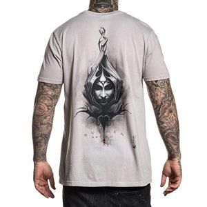 Sullen Clothing Winged Queen Tee 2X Gray Premium